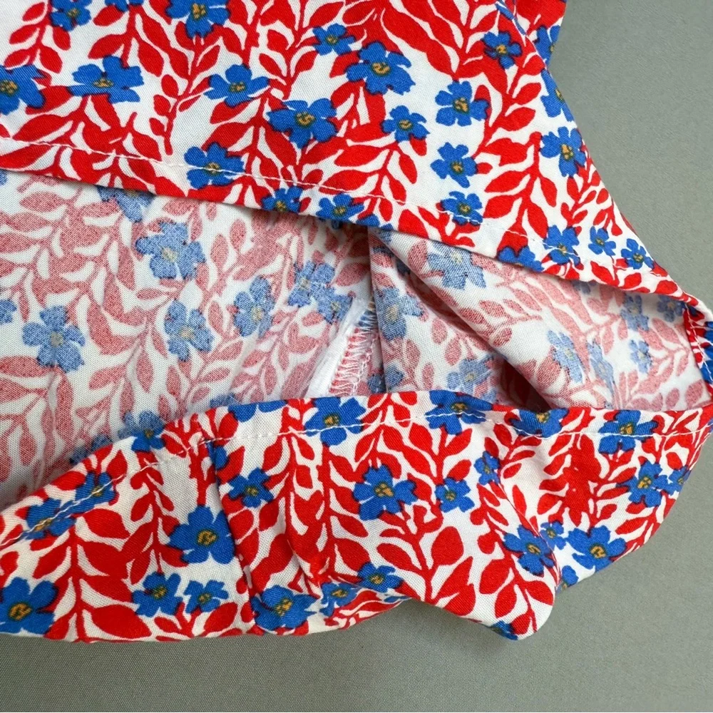 J. CREW Re-imagined ditzy floral tank top, M.